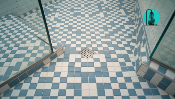 Walk-In Shower Ideas: Mosaic Tile