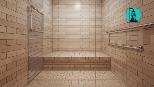 Walk-in Showers for Seniors: Walk-In Shower with Seat for Elderly